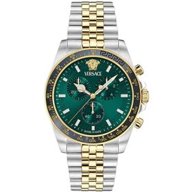 Versace VRSCVE0H00425 Gümüş Altın Erkek Kol Saati