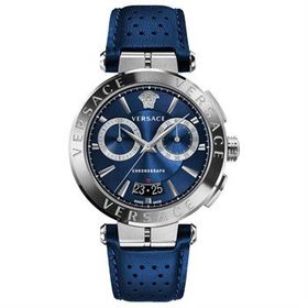 Versace VRSCVE1D01220 Deri Erkek Kol Saati