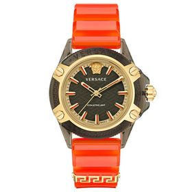 Versace VRSCVE6E00223 Turuncu Kadın Kol Saati