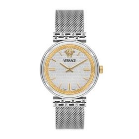 Versace VRSCVETCA0424 Metalik Gri Kadın Kol Saati