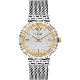 Versace VRSCVETCA0424 Metalik Gri Kadın Kol Saati