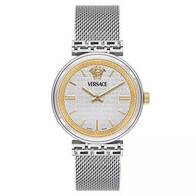 Versace VRSCVETCA0424 Metalik Gri Kadın Kol Saati