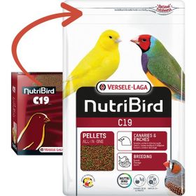 Versele Laga 10 kg Nutribird C19 Kanarya Finch Pelet Yem