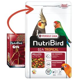 Versele Laga 10 kg Nutribird G14 Tropical Paraket Pelet Yemi