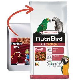 Versele Laga Nutribird P19 Tropical Pelet 10 kg Papağan Yemi