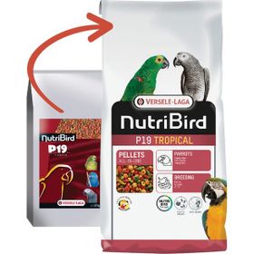Versele Laga Nutribird P19 Tropical Pelet 10 kg Papağan Yemi