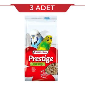 Versele Laga Prestige Budgies 1 kg (3 Adet) Muhabbet Kuşu Yemi