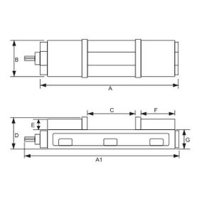 Vertex VCV-44 108x185 mm Bileşik Hassas Mengene