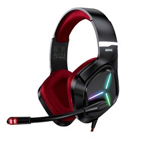 Vertux Blitz Stereo 7.1 Surround Kablolu Kırmızı Kulak Üstü Oyuncu Kulaklığı