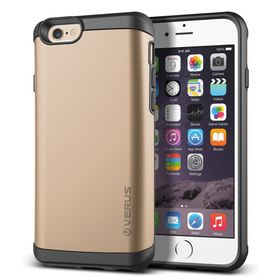 Verus iPhone 6/6S 4.7 Case Damda Veil Series Shine Gold Kılıf