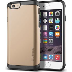 Verus iPhone 6/6S 4.7 Case Damda Veil Series Shine Gold Kılıf