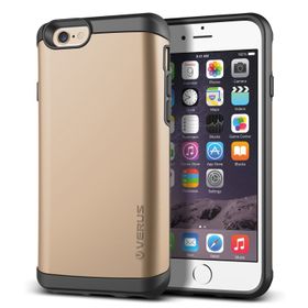 Verus iPhone 6/6S 4.7 Case Damda Veil Series Shine Gold Kılıf