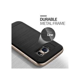 Verus Samsung Galaxy S6 Case Iron Shield Series Gold Kılıf