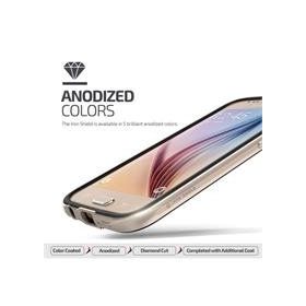 Verus Samsung Galaxy S6 Case Iron Shield Series Gold Kılıf
