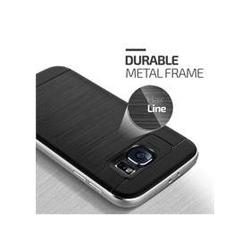 Verus Samsung Galaxy S6 Case Iron Shield Series Silver Kılıf