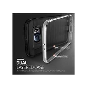 Verus Samsung Galaxy S6 Case Iron Shield Series Silver Kılıf