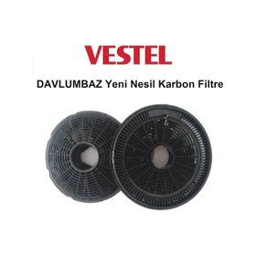 Vestel AD-6031 B Davlumbaz Yeni Nesil Karbon Filtre