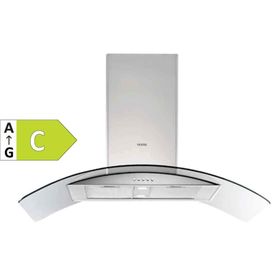 Vestel AD-9011 X C Sınıfı 5 Kademeli Mekanik Ada Tipi Davlumbaz Beyaz