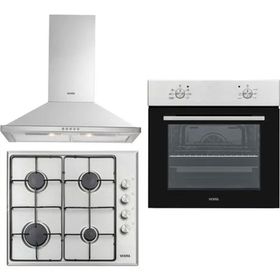 Vestel AF 5661 YX - AO-6004 YX - AD-6001 İnox Ankastre Set