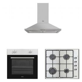 Vestel AF-5661 YX AO-6004 YX AD-6001X Piramit Gümüş Ankastre Set