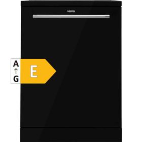 Vestel BM 5001 CS Siyah 5 Programlı Bulaşık Makinesi