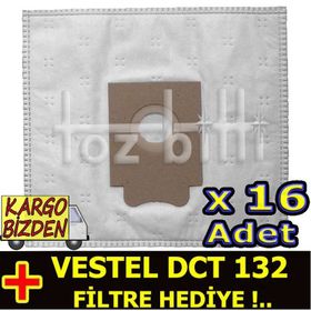 Vestel DCT 132 Süpürge Filtre Toz Torbası