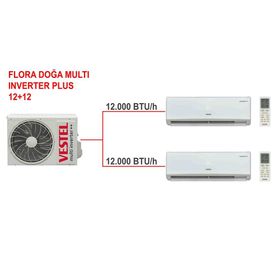 Vestel Doğa Flora 12+12 A++ Inverter Duvar Tipi Klima Set