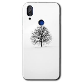 Vestel E5 Alone Tree Baskılı Uyumlu Silikon Kılıf