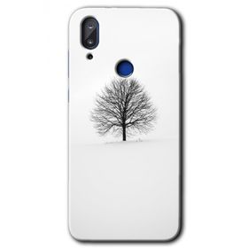 Vestel E5 Alone Tree Baskılı Uyumlu Silikon Kılıf