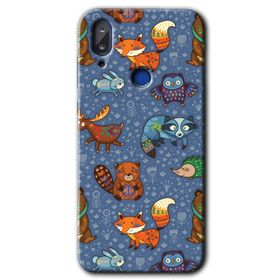 Vestel E5 Animals Funny Baskılı Uyumlu Silikon Kılıf