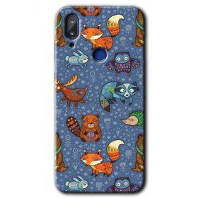 Vestel E5 Animals Funny Baskılı Uyumlu Silikon Kılıf