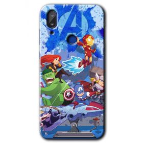 Vestel E5 Avengers Cartoon Baskılı Uyumlu Silikon Kılıf