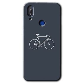 Vestel E5 Bike Baskılı Uyumlu Silikon Kılıf