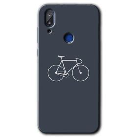 Vestel E5 Bike Baskılı Uyumlu Silikon Kılıf