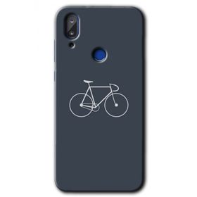 Vestel E5 Bike Baskılı Uyumlu Silikon Kılıf