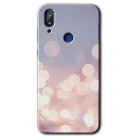 Vestel E5 Blur Lights Baskılı Uyumlu Silikon Kılıf