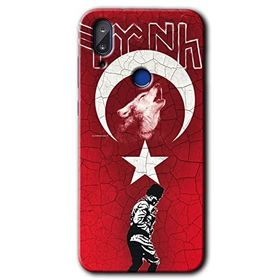 Vestel E5 Bozkurt Atam Baskılı Uyumlu Silikon Kılıf