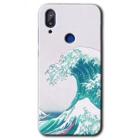 Vestel E5 Dalga Baskılı Uyumlu Silikon Kılıf