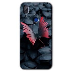 Vestel E5 Dark Butterfly Baskılı Uyumlu Silikon Kılıf