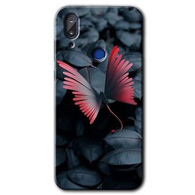 Vestel E5 Dark Butterfly Baskılı Uyumlu Silikon Kılıf