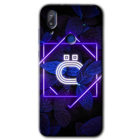Vestel E5 Dark Neon Yaprak Ö Harfi Baskılı Uyumlu Silikon Kılıf