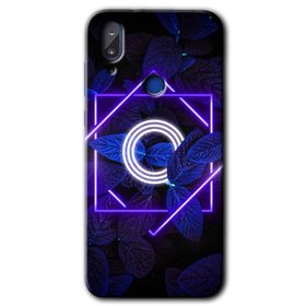 Vestel E5 Dark Neon Yaprak Ö Harfi Baskılı Uyumlu Silikon Kılıf
