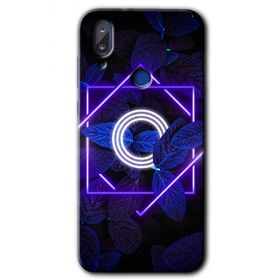 Vestel E5 Dark Neon Yaprak Ö Harfi Baskılı Uyumlu Silikon Kılıf