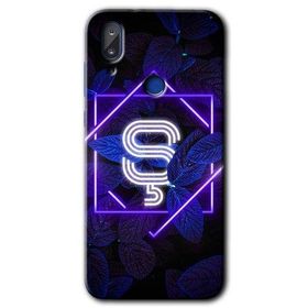 Vestel E5 Dark Neon Yaprak S Harfi Baskılı Uyumlu Silikon Kılıf