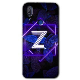 Vestel E5 Dark Neon Yaprak Z Harfi Baskılı Uyumlu Silikon Kılıf