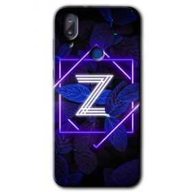Vestel E5 Dark Neon Yaprak Z Harfi Baskılı Uyumlu Silikon Kılıf