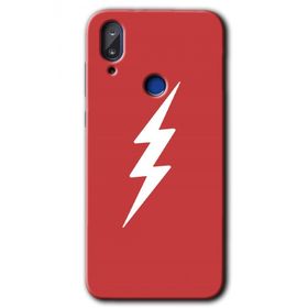 Vestel E5 Flash Logo Baskılı Uyumlu Silikon Kılıf