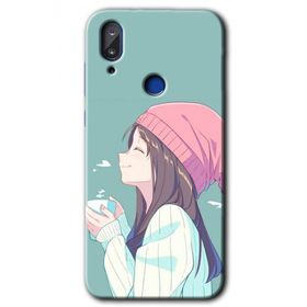 Vestel E5 Happy Girl Baskılı Uyumlu Silikon Kılıf
