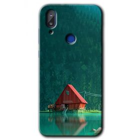 Vestel E5 House In Woods Baskılı Uyumlu Silikon Kılıf