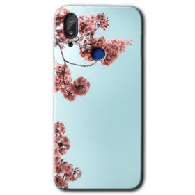 Vestel E5 Japon Çiçeği Baskılı Uyumlu Silikon Kılıf
